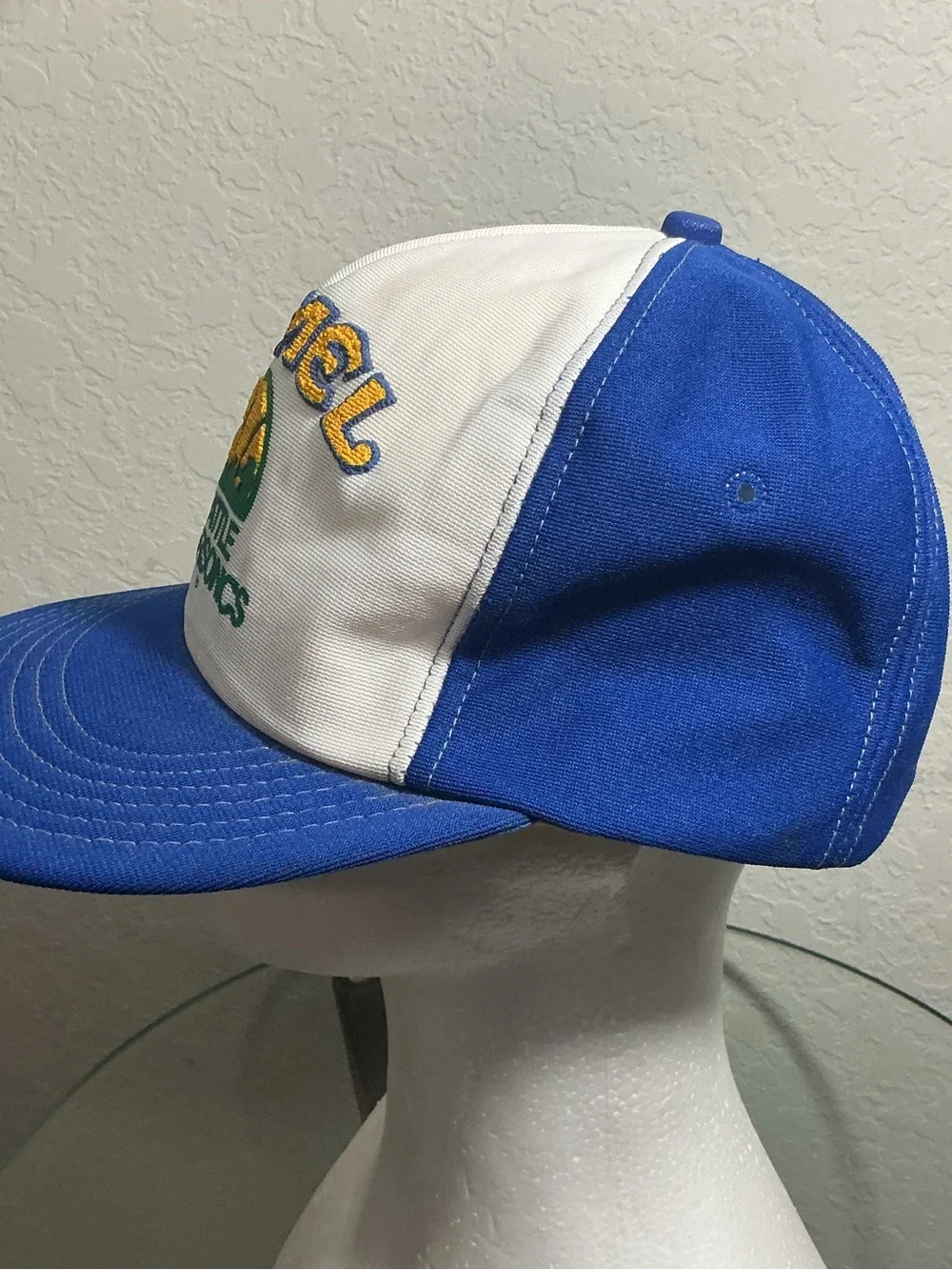 🚬 Vintage Camel Seattle SuperSonics Snapback Hat Blue White Trucker Cap